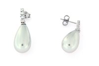 Orecchini Forever Gioielli Donna Orecchini Perla in Argento Perla FGOR00316 - FGOR00316